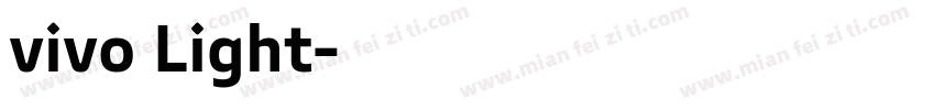 vivo Light字体转换